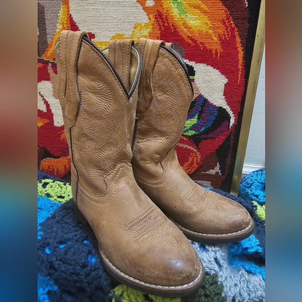 Sz13 Kids Smoky Mountain Cowboy Boots